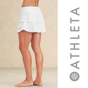 Athleta White Swagger Skort